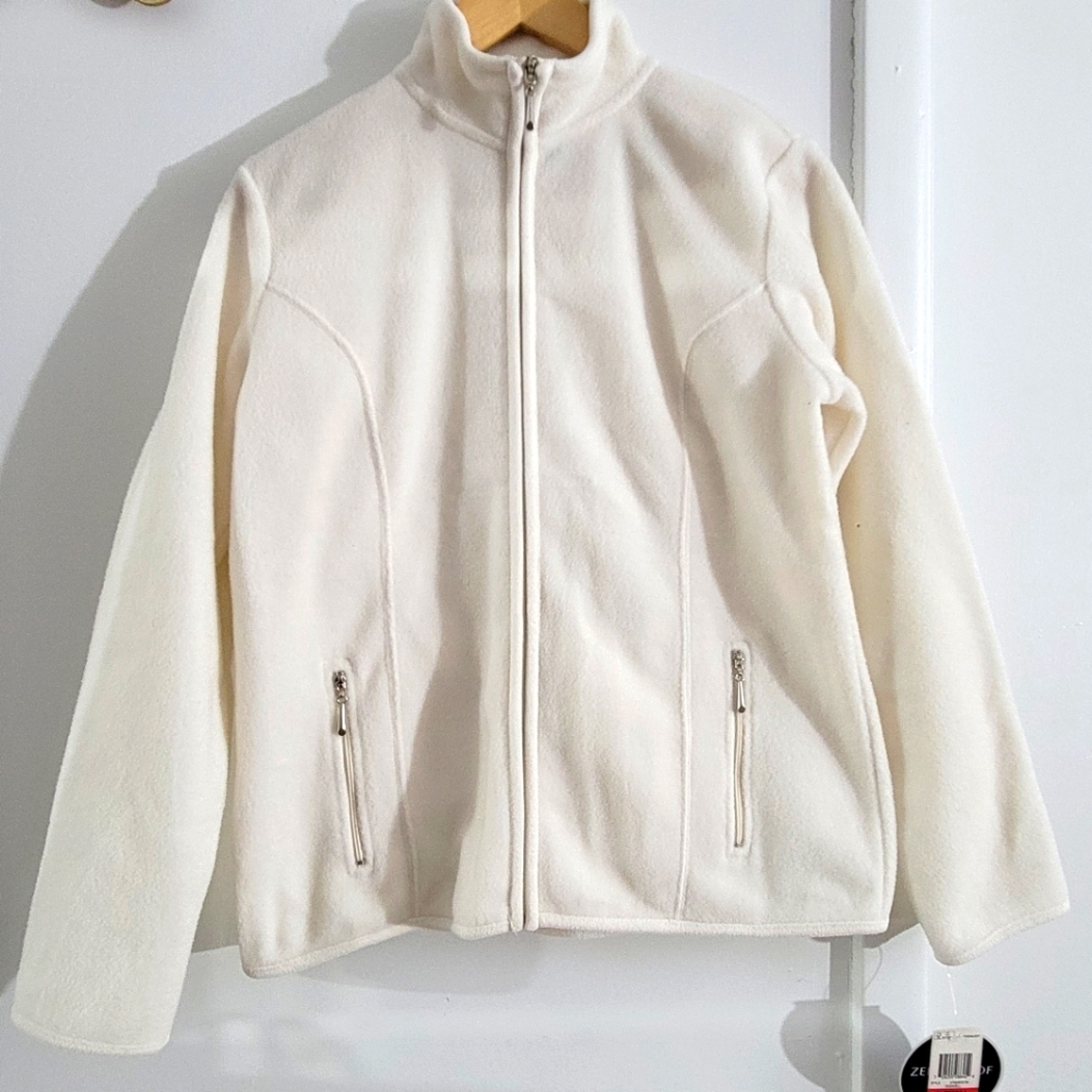 Karen Scott Sport Jacket Zeroproof Fleece